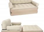 Dmuchana dwuosobowa rozkładana sofa 5 w 1 – kanapa, leżanka i łóżko do domu, do ogrodu i nad wodę