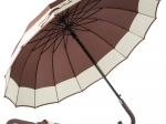 Elegancki mocny XXL parasol z antypoślizgową rączką