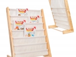 Dziecięcy drewniany regał na książki ze stojakiem 76,5 cm
