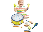 PLEJO bębenek z instrumentami muzycznymi