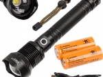 Wojskowa latarka taktyczna Bailong XHP90 z Power Zoom