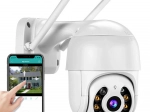 Zewnętrzna inteligentna kamera WiFi Full HD z zoomem optycznym