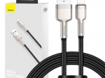 Kabel USB‑A do Lightning BASEUS Cafule 1 m, 2,4 A – czarny