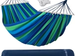 Dwuosobowy ogrodowy hamak Gardlov