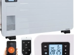 Elektryczny grzejnik konwektorowy KAMINER ZIFLO 2300 W z Wi‑Fi i pilotem – biały