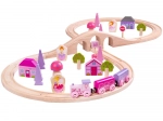 Drewniana kolejka Księżniczkowy Ósemka Bigjigs Rail