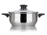 Garnek nierdzewny ze szklaną pokrywką 18 cm, 1,7 l SUPER VALUE