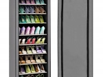 Szafa tekstylna z półkami na ubrania i buty MODERNHOME