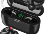 bezprzewodowe słuchawki bluetooth z powerbanką