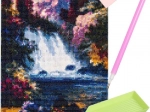 Diamentowa mozaika 5D – wodospad 30 × 40 cm