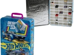 Aluminiowa walizka HOT WHEELS na 50 samochodzików