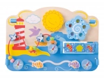 Bigjigs Baby drewniana tablica motoryczna morze