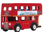 Le Toy Van drewniany londyński piętrowy autobus dla dzieci