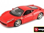 Ferrari 458 Italia czerwona – model od Bburago