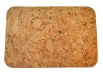 Korkowe podkładki prostokątne z zaokrąglonymi rogami 36 × 25 cm, zestaw 6 szt.