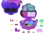Polly Pocket kompakt Monster High czaszka ze skateparkiem i szkołą