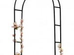 Ogrodowa metalowa pergola łuk 240 cm