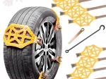 Antypoślizgowe śniegowe nakładki na opony – zestaw 8 szt.