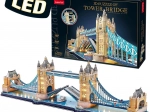 Świecące puzzle 3D Tower Bridge - 222 elementów