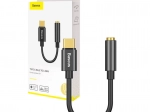 Baseus adapter USB‑C na 3,5 mm audio – czarny