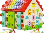 Drewniany domek edukacyjny Kruzzel