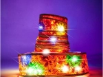 Ozdobna taśma LED 10 m, 100 diod LED na baterie