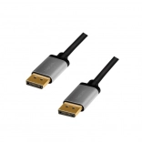 LogiLink kabel DisplayPort 5 m, 4K/60 Hz, aluminiowe złącza