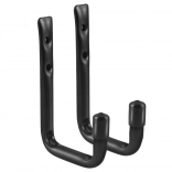 Zestaw 2 ściennych stalowych haków na rower i opony MACLEAN, udźwig 22 kg