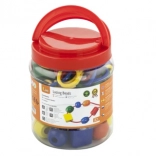 Drewniane koraliki do nawlekania do ręki – ekstra duże