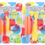 Zestaw do modelowania z foremkami i wałkiem dla dzieci