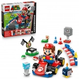 LEGO® Super Mario™ 72043 Mario Kart™ – Interaktywny LEGO® Mario™ i Standardowy Kart