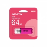 ADATA Flash Disk 64GB USB 2.0 Różowy