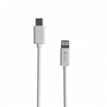 Natec Prati kabel Lightning do USB‑C 2 m MFi biały