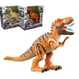 Spacerujący dinozaur z efektami