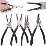 Zestaw szczypiec do pierścieni Segera 4 szt. – proste i wygięte