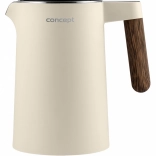 Czajnik elektryczny Concept Norwood 1,5 l, wanilia