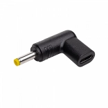 Adapter USB‑C na zasilający wtyk 4.0 × 1.7 mm AKYGA AK-ND-C04