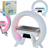 Lampka RGB z bezprzewodowym ładowaniem i radiem