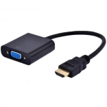 Adapter HDMI na VGA z kablem