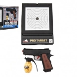 Dziecięcy pistolet na kulki 6 mm z tarczą