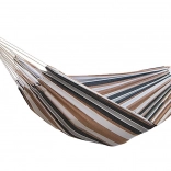 Ogrodowa brazylijska hamak dla dwojga z pokrowcem 200 × 150 cm