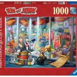 Puzzle 2D 1000 elementów Tom i Jerry