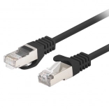 Patch kabel Cat.6 FTP 1,5 m – opakowanie 10 szt., czarny