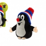 Krecik pluszowy z czapką 15 cm