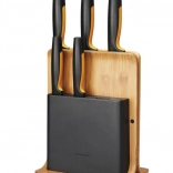 Zestaw 5 noży w bambusowym bloku