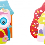 Drewniane puzzle 3D Sówki w domku