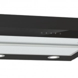 Teleskopowy okap kuchenny 60 cm, czarny