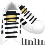 Silikonowe sznurowadła bez wiązania - zestaw 16 sztuk