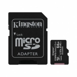 kingston karta microsd 64 gb canvas select plus z adapterem