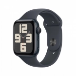 Apple Watch SE GPS z aluminiową kopertą 44 mm w kolorze północy i sportowym paskiem rozmiaru M/L